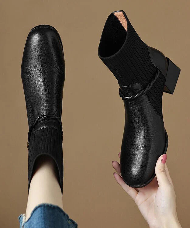 Bottes Hiver Femme Classiques Montantes Confortables 3