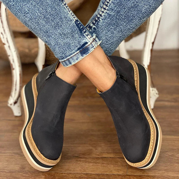 Bottes Hiver Femme Imperméables Avec Fermeture Éclair Latérale 7