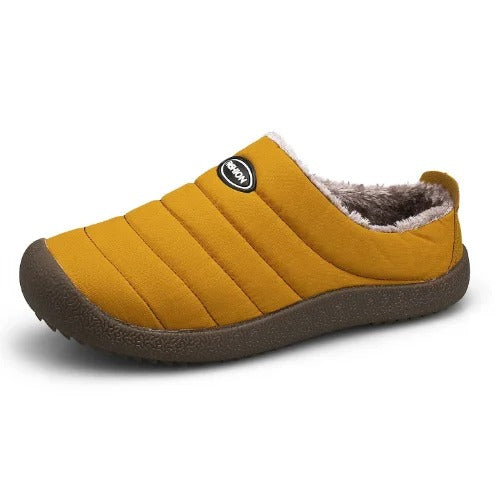 Bottes Hiver Homme Matelassées avec Doublure en Fausse Fourrure et Semelles en Caoutchouc 11