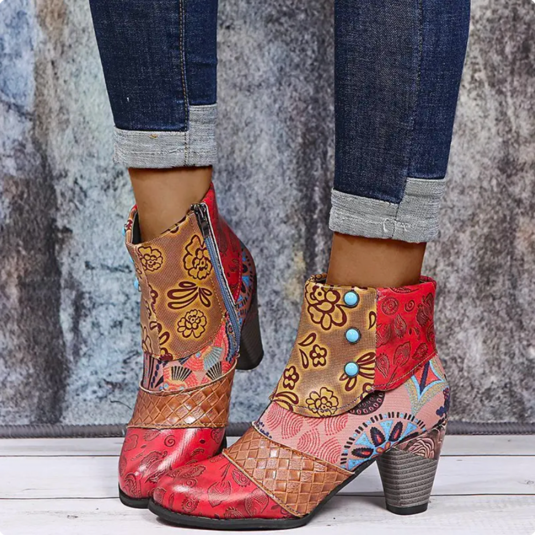 Bottes Rétro Imperméables pour Femme 0