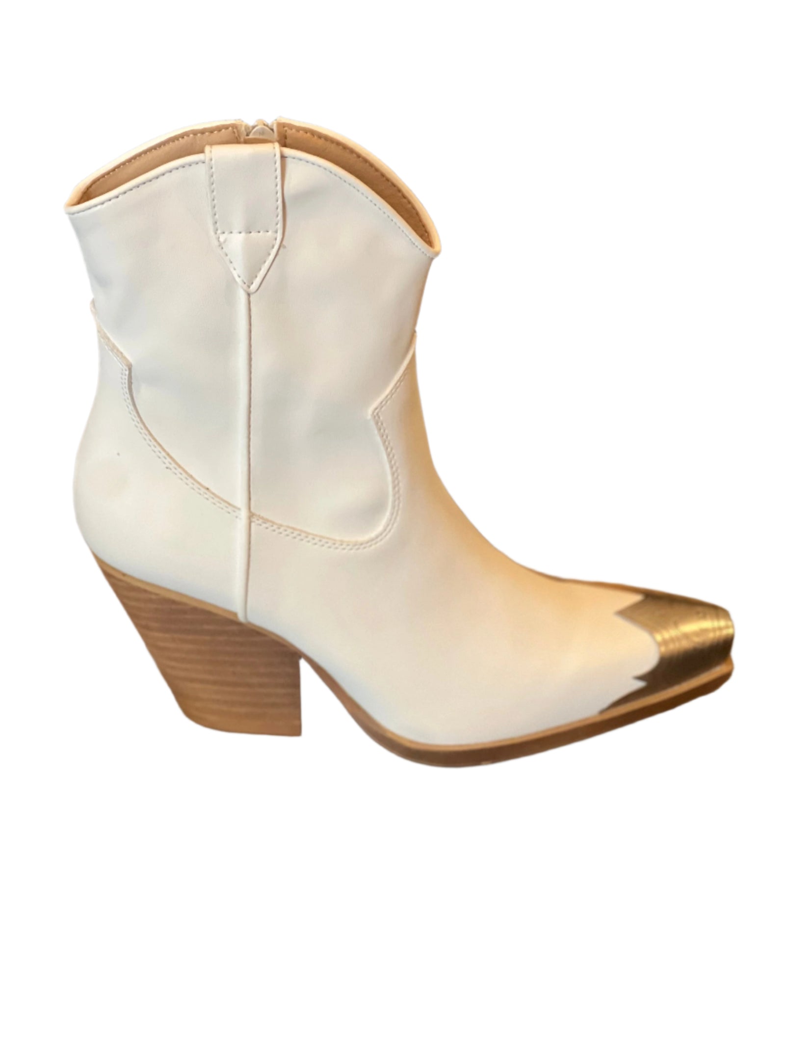 Bottes Western Casual Femme en Cuir 0