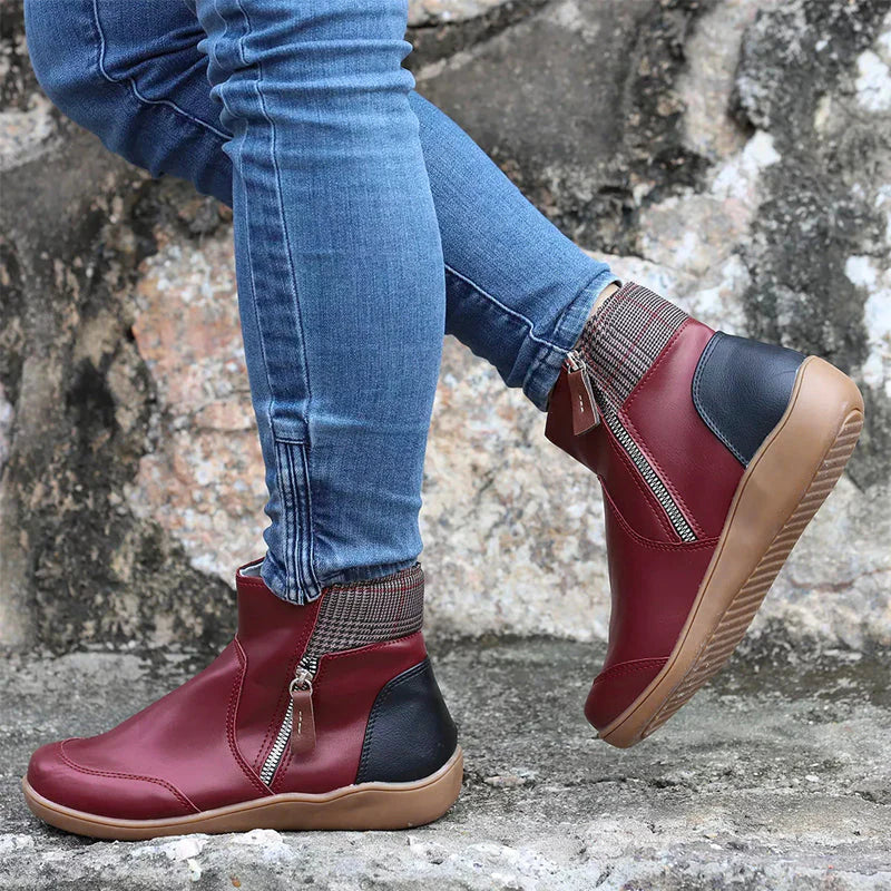Bottes Zippées Confortables pour Femmes 1