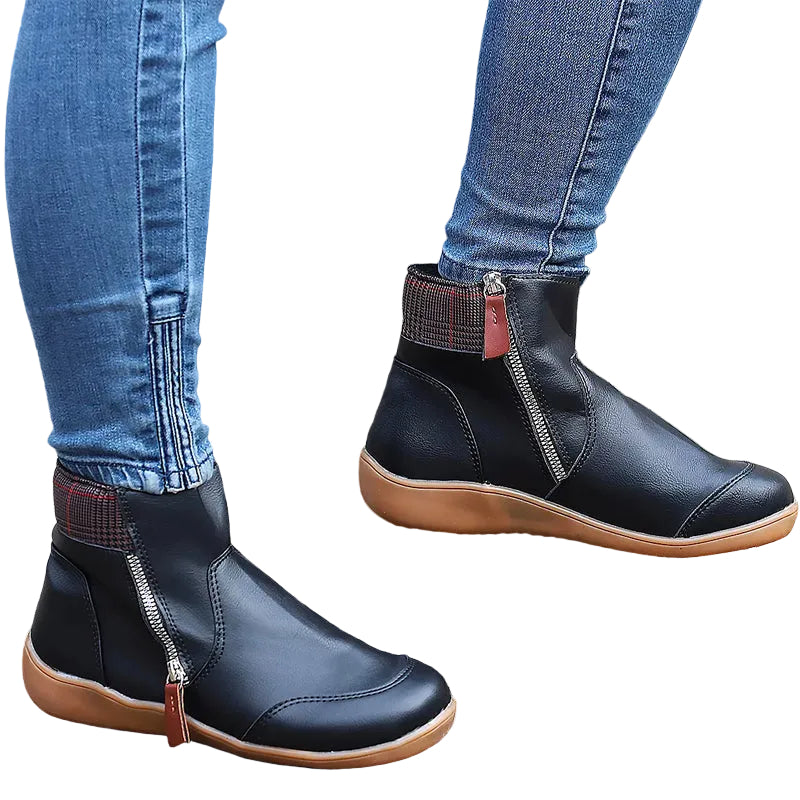 Bottes Zippées Confortables pour Femmes 2