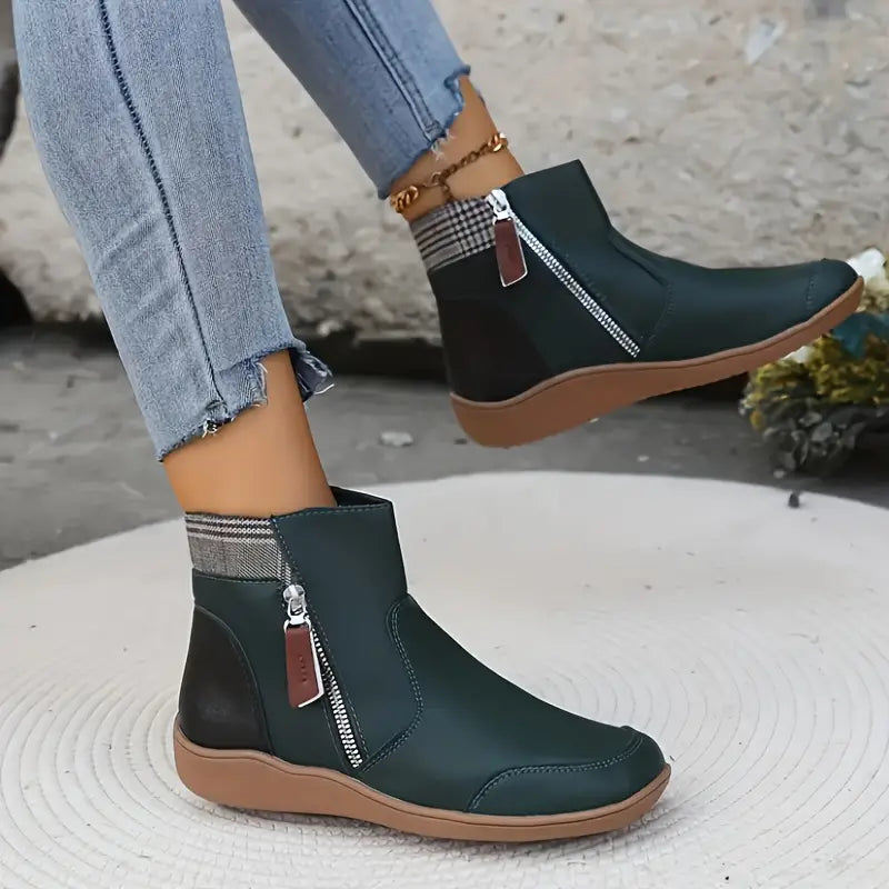 Bottes Zippées Confortables pour Femmes 3