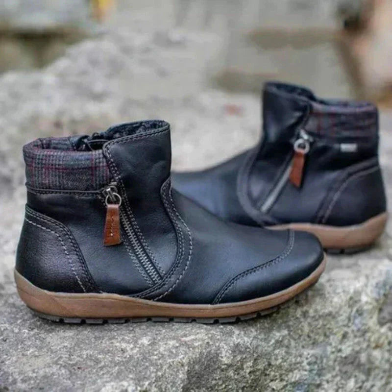 Bottes Zippées Confortables pour Femmes 7