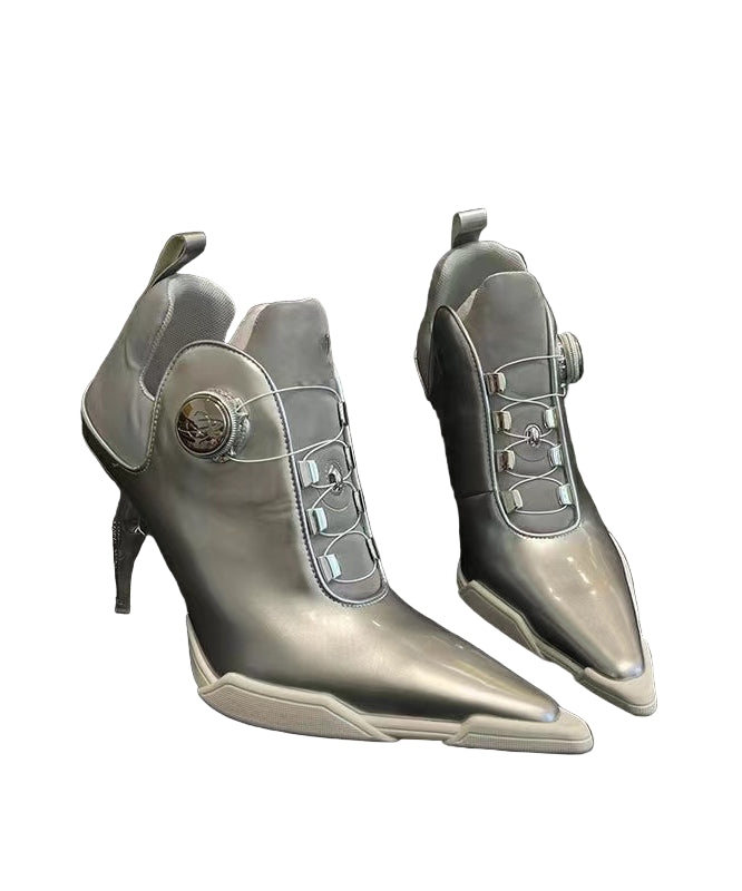 Bottes à Talons Hauts Pointues Européennes et Américaines 0