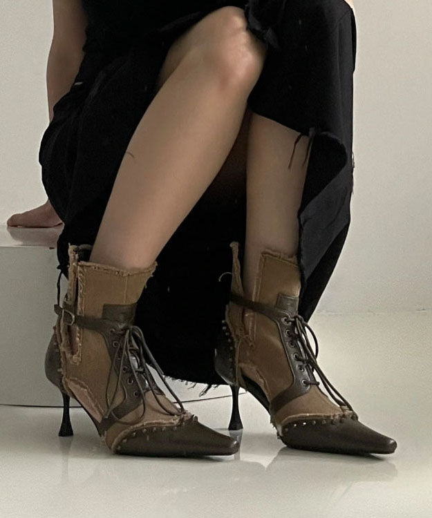Bottes à Talons Hauts pour Femme Chic 1