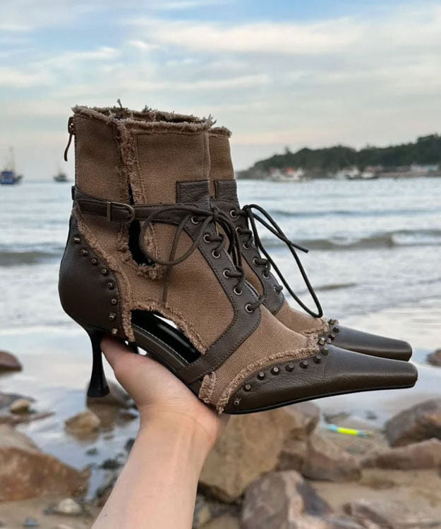 Bottes à Talons Hauts pour Femme Chic 2