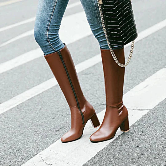 Bottes à Talons Hauts pour Femmes Élégantes 5