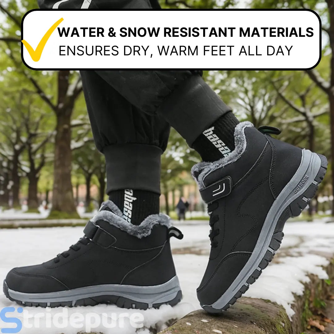 Bottes d'Hiver Femme Ergonomiques Imperméables avec Doublure Thermique 2