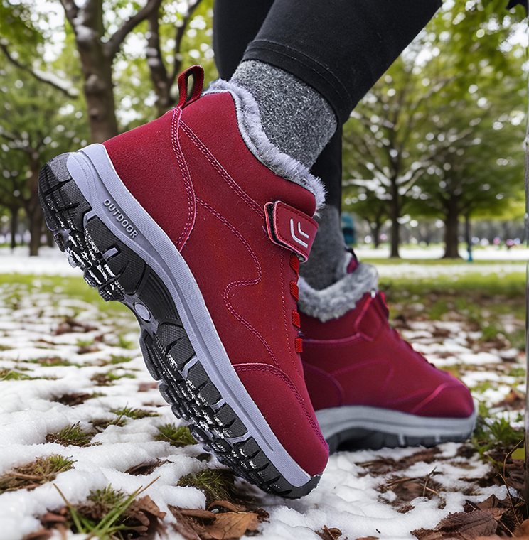 Bottes d'Hiver Femme Ergonomiques Imperméables avec Doublure Thermique 7