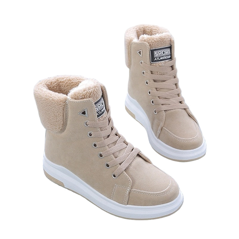 Bottes d'hiver pour femmes avec doublure chaude 0