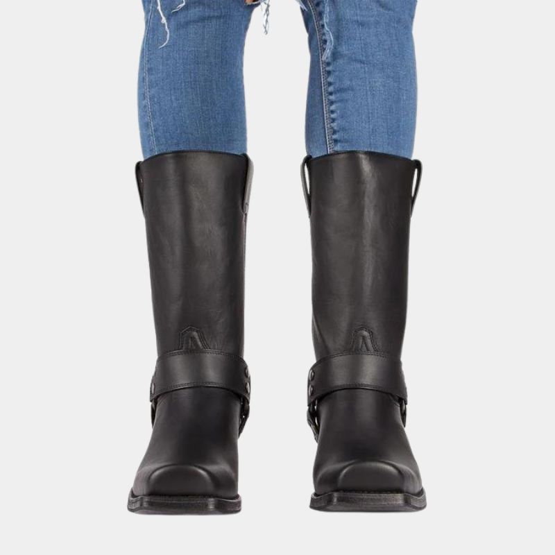 Bottes de Cowboy en Cuir Vintage pour Homme 1