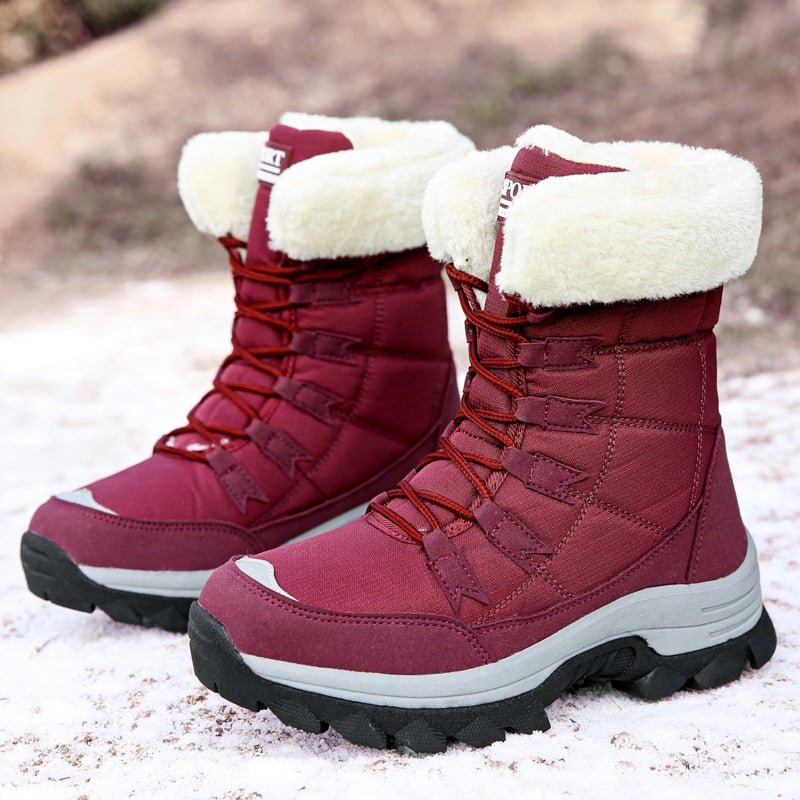 Bottes de Neige Femme Isolées pour Hiver 4