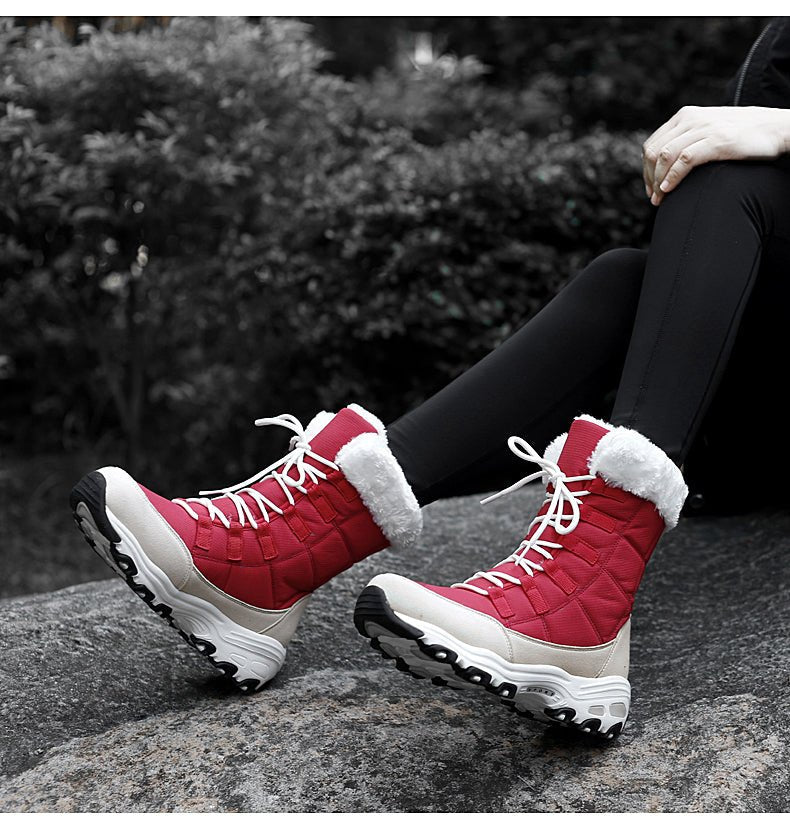 Bottes de Neige Femme Isolées pour Hiver 7