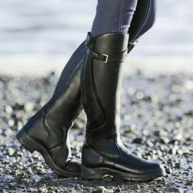 Bottes de Randonnée Hautes en Cuir pour Femmes Outdoor 2