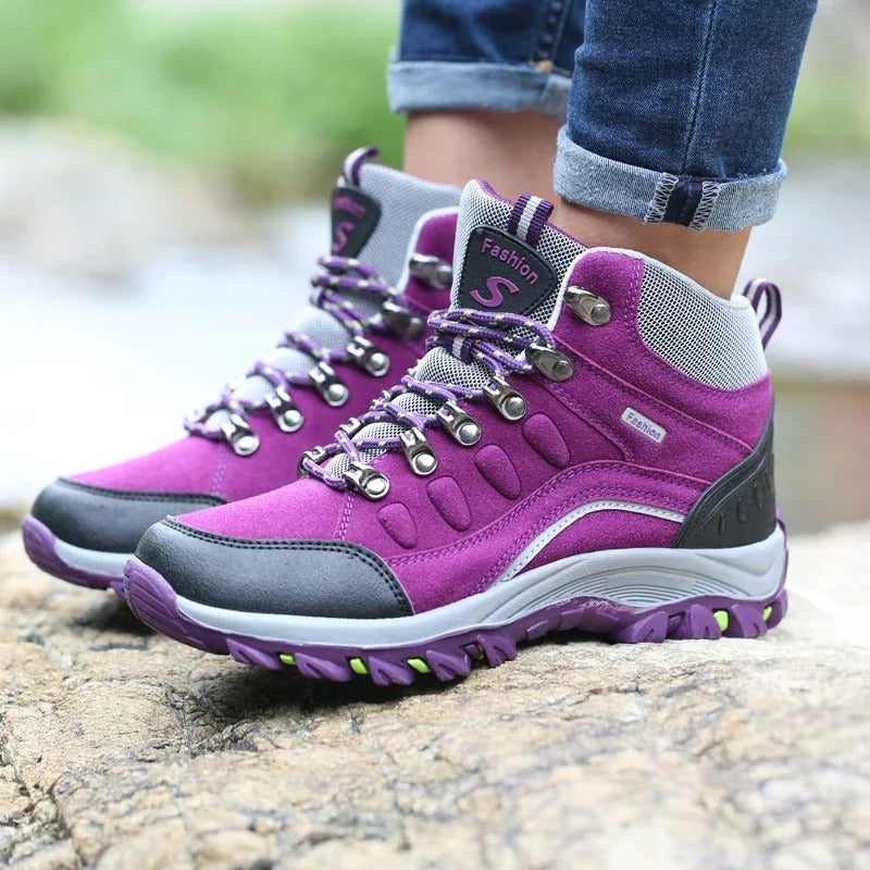 Bottes de Randonnée Imperméables Pour Femmes Et Hommes Tissu Respirant Semelle Antidérapante 1