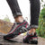 Bottes de Trekking pour Hommes Cuir Imperméable Antidérapantes 5