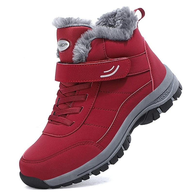 Bottes de neige légères style fourrure pour femmes 0