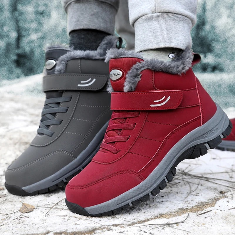 Bottes de neige légères style fourrure pour femmes 4