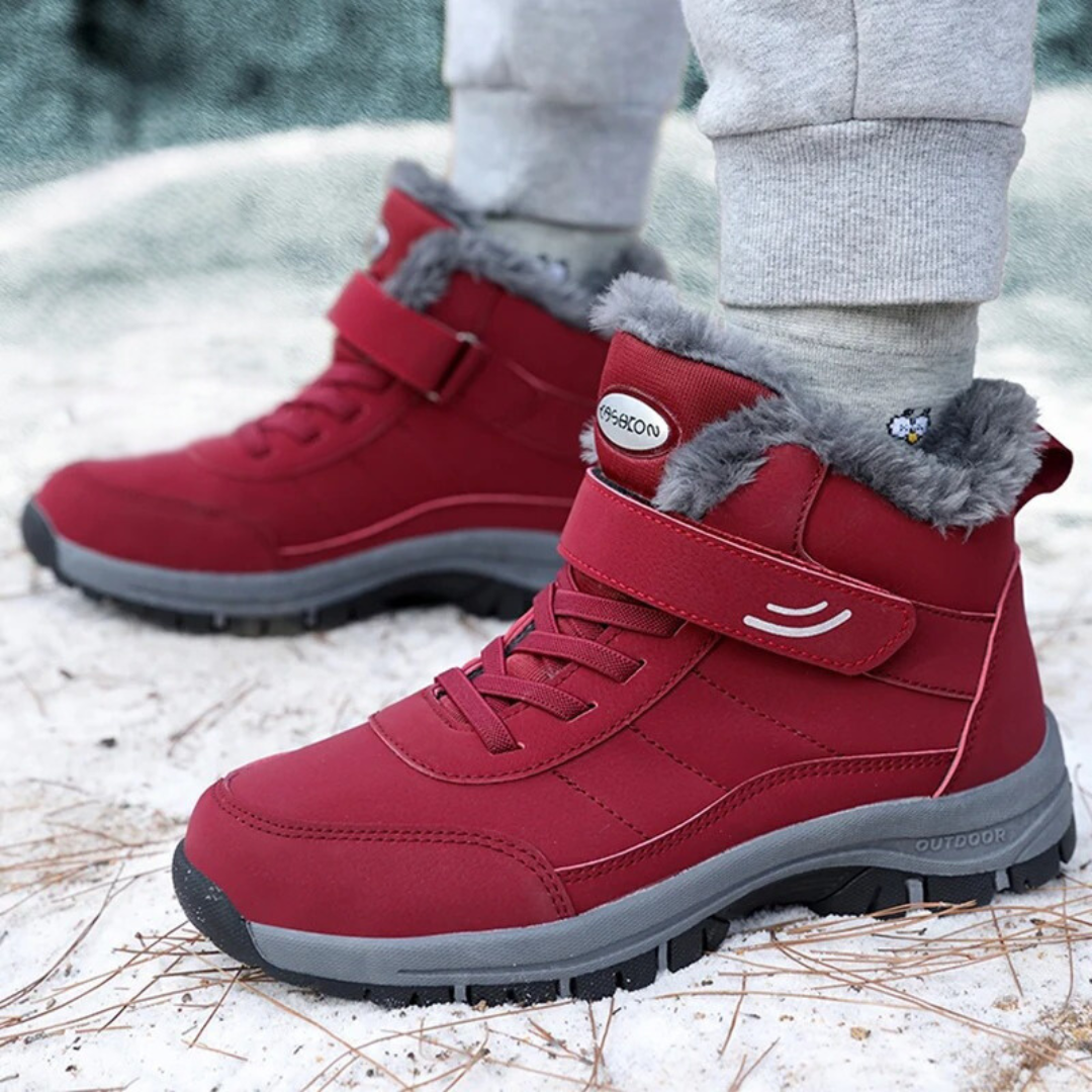 Bottes de neige légères style fourrure pour femmes 5