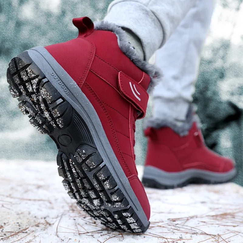 Bottes de neige légères style fourrure pour femmes 7