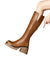 Bottes en Cuir pour Homme avec Fermeture Éclair 0