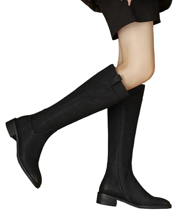 Bottes hautes pour femme style classique 3