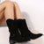 Bottes pour Femmes en Simili Suède avec Semelle Confortable 3