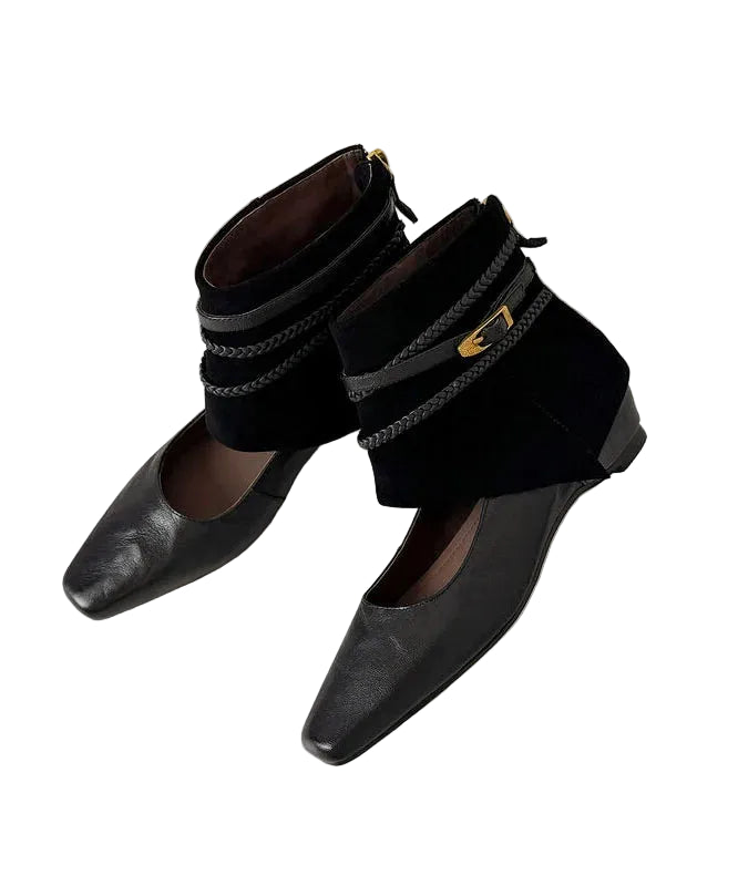 Bottes pour femme ajourées à design artisanal 0