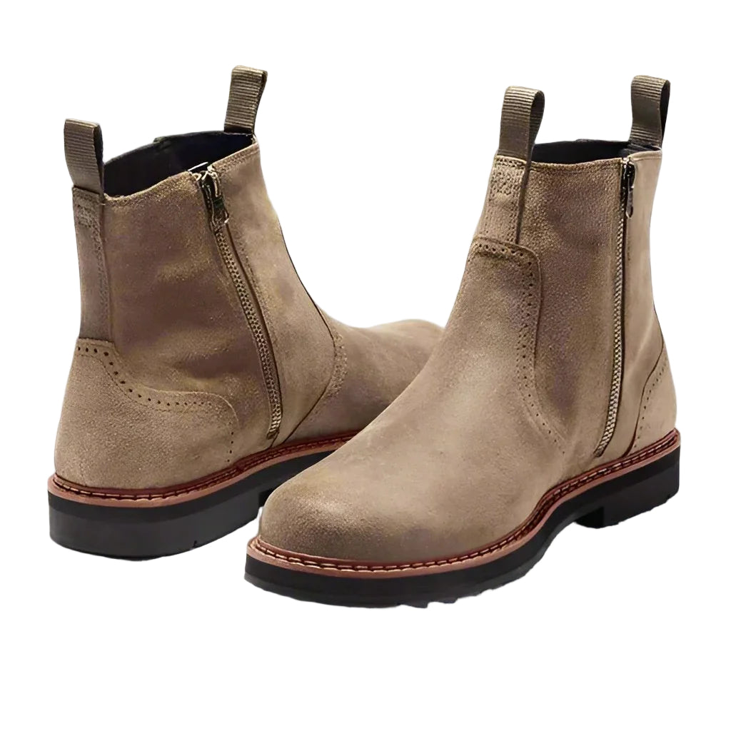 Bottines Chelsea pour hommes avec côtés élastiques 2