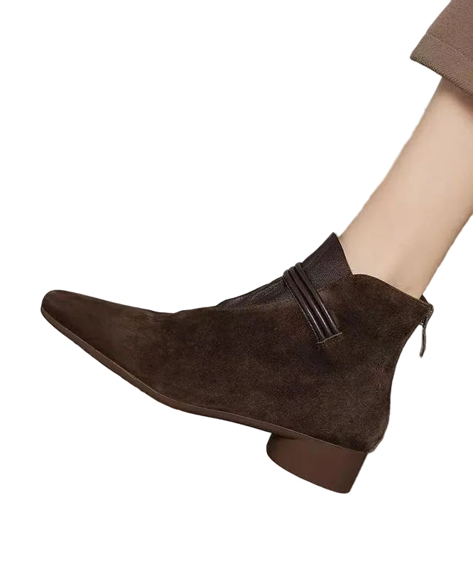 Bottines Femme Bout Pointu Style Chic 2