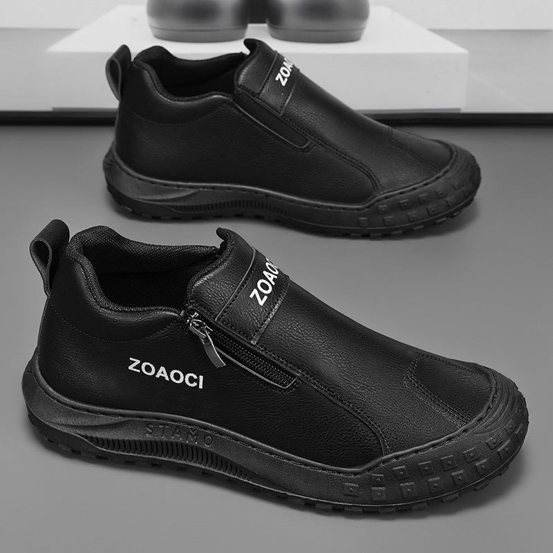 Bottines Femme à Fermeture Éclair Latérale Design Moderne 7