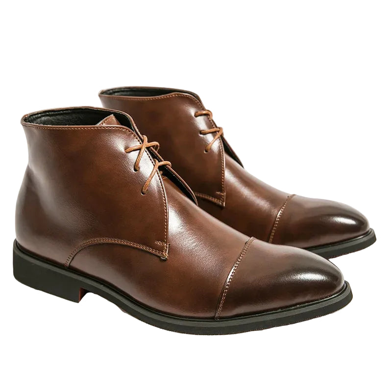 Bottines Homme à Lacets Profil à Hauteur de Cheville 0