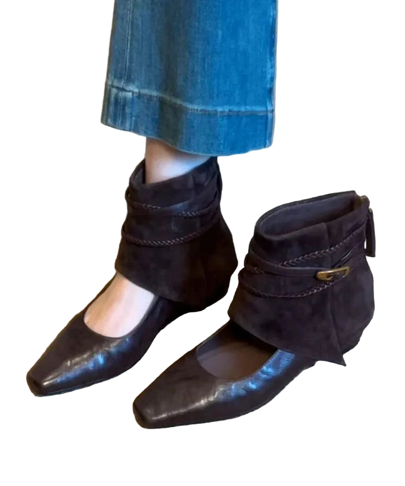 Bottines ajourées pour femme style contemporain 0
