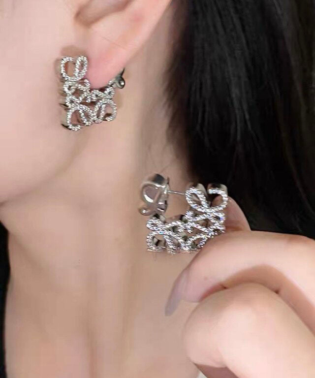 Boucles d'oreilles bohèmes pour femme ajourées 3