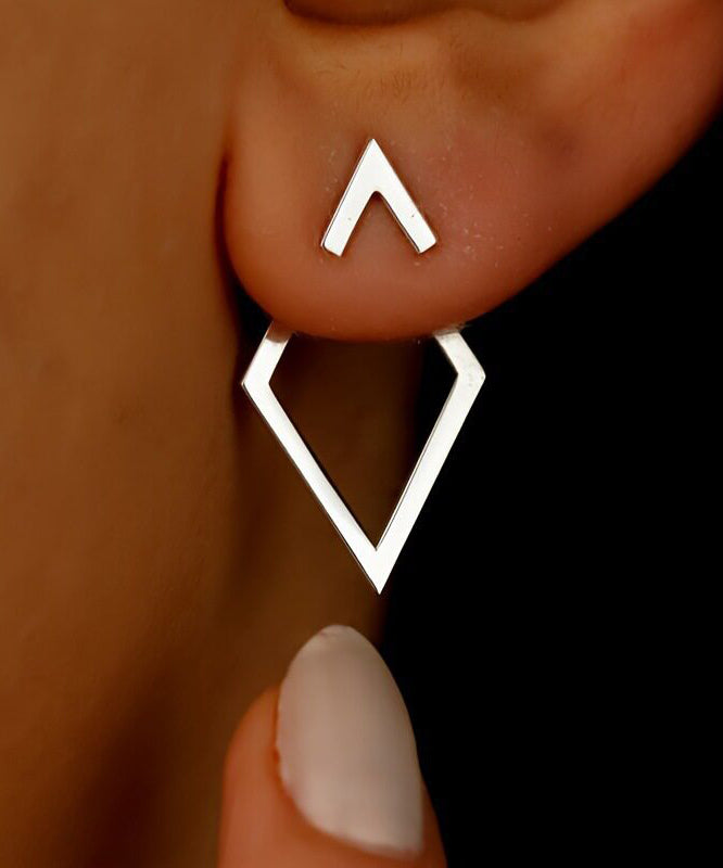 Boucles d'oreilles créoles pour femme à double couche 0