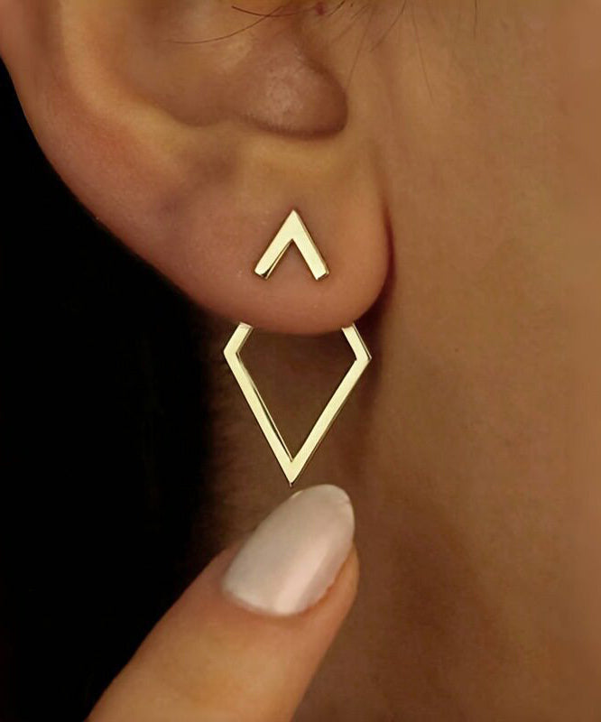 Boucles d'oreilles créoles pour femme à double couche 3