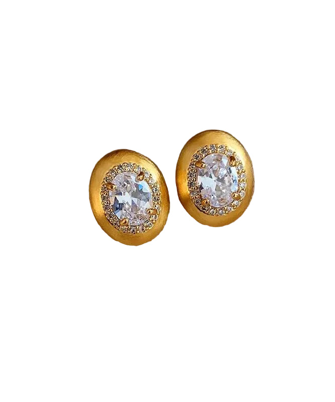 Boucles d'oreilles femme design œuf de pigeon moderne 3