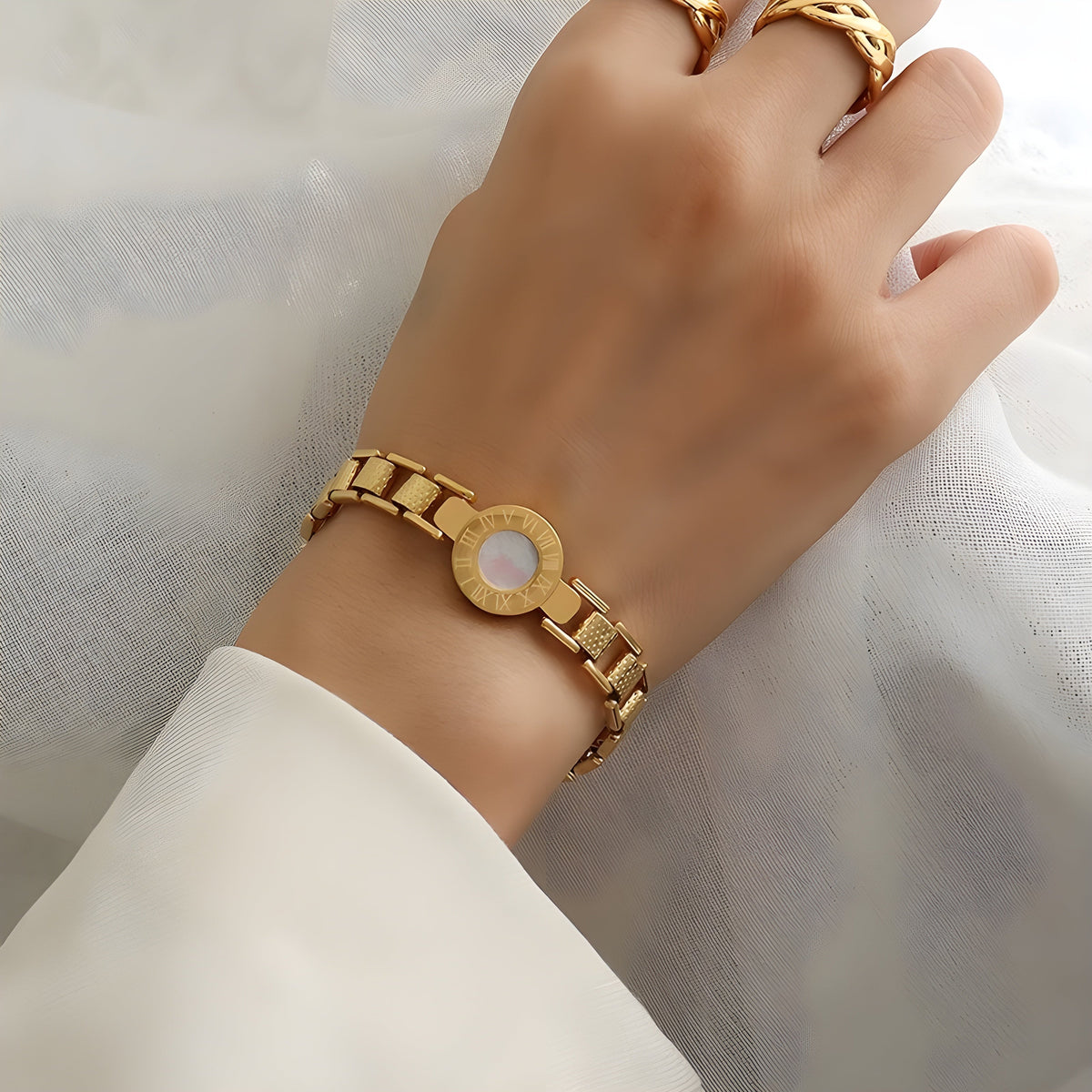 Bracelet Femme Design Géométrique Chic 1