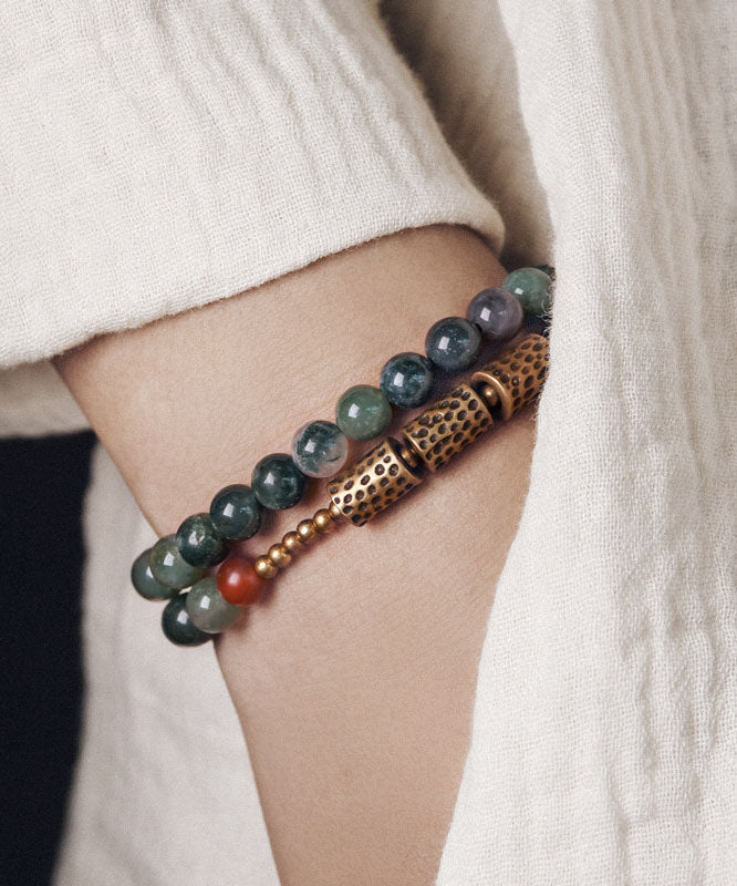Bracelet Femme Double Boucle Style Ethnique 1