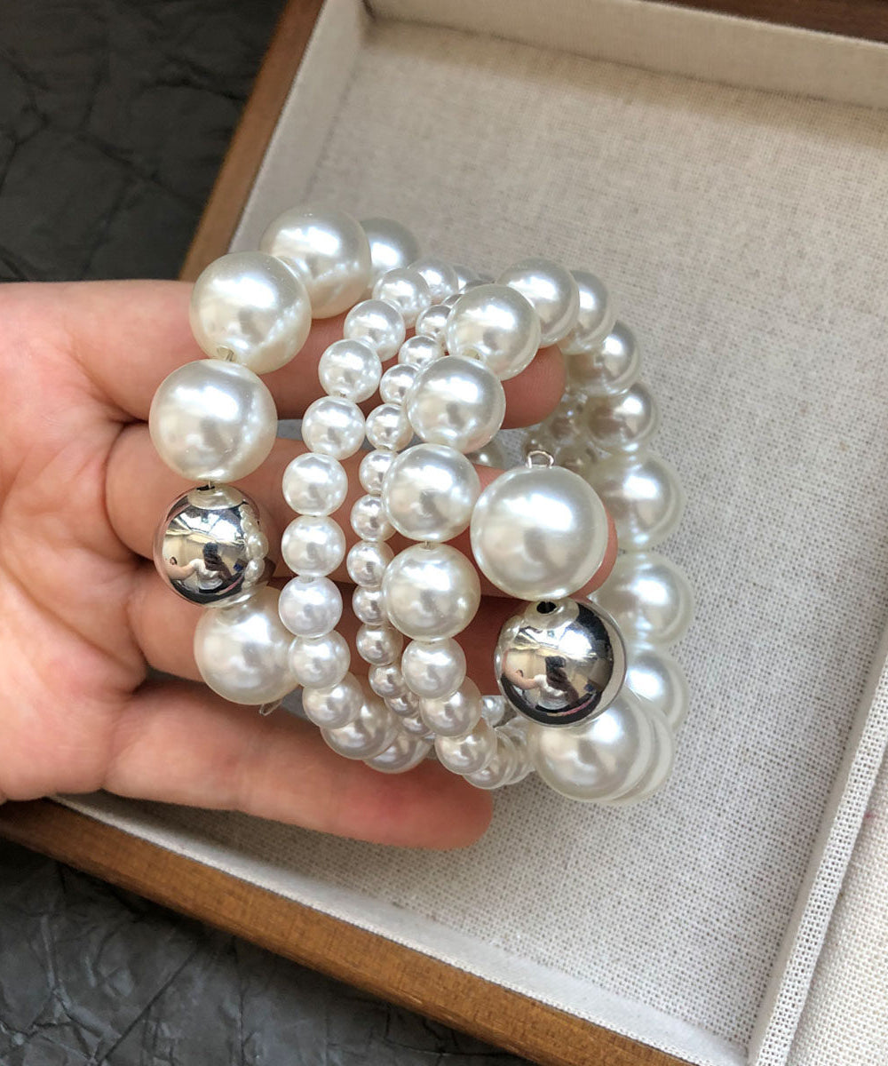 Bracelet Femme Multicouches Perles Style Patchwork 3