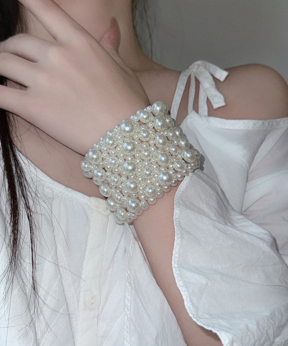 Bracelet Femme Perles Tissées Style Classique 2
