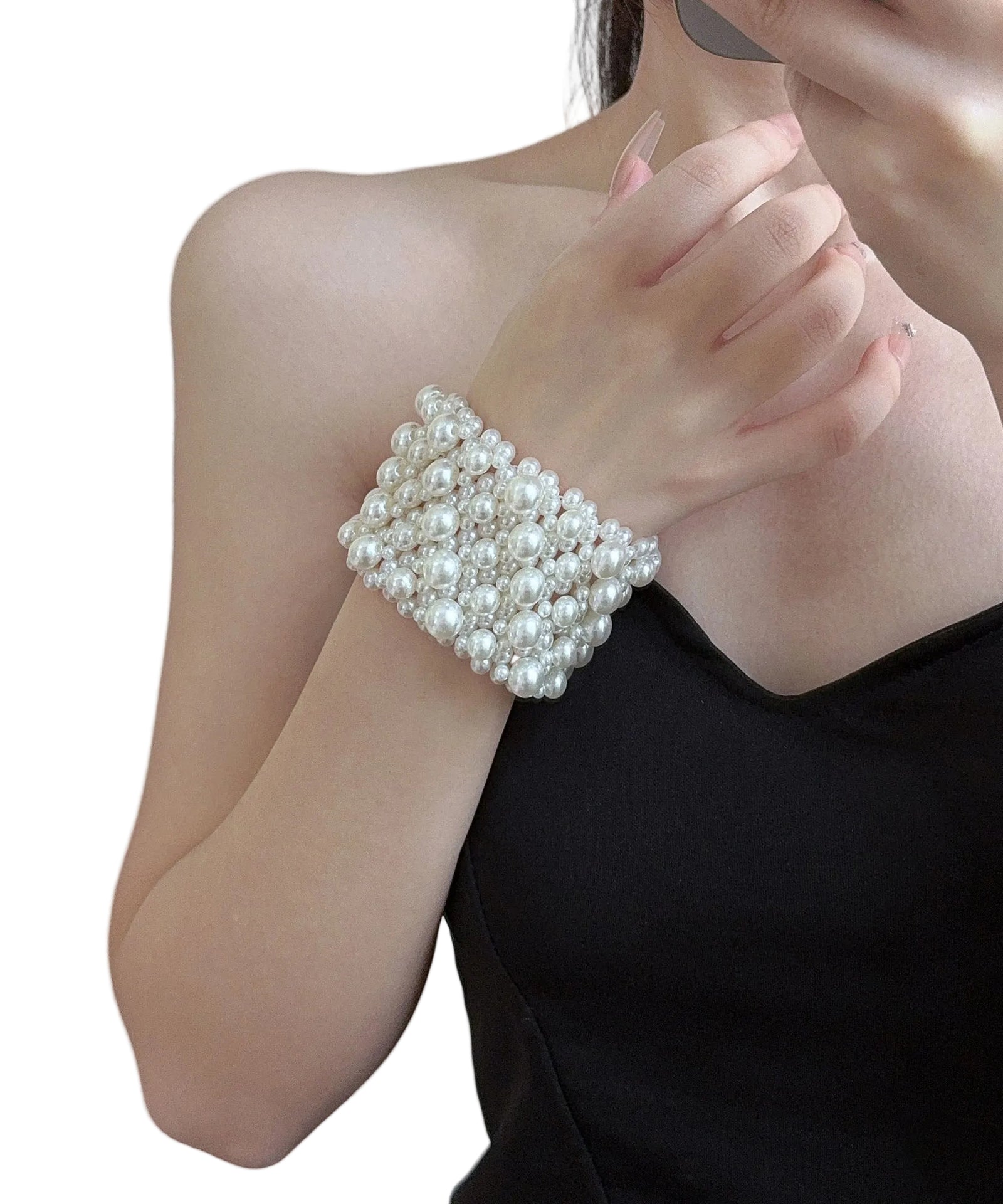 Bracelet Femme Perles Tissées Style Classique 4