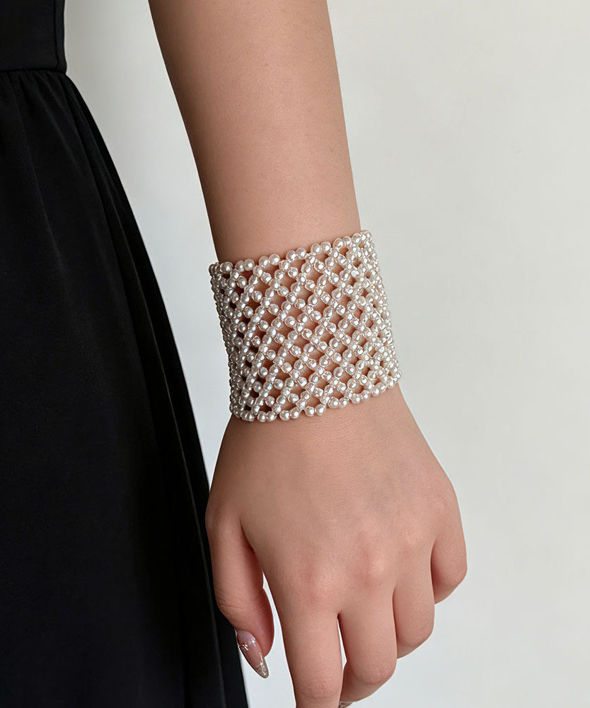 Bracelet Femme Perles Tissées Style Français 2