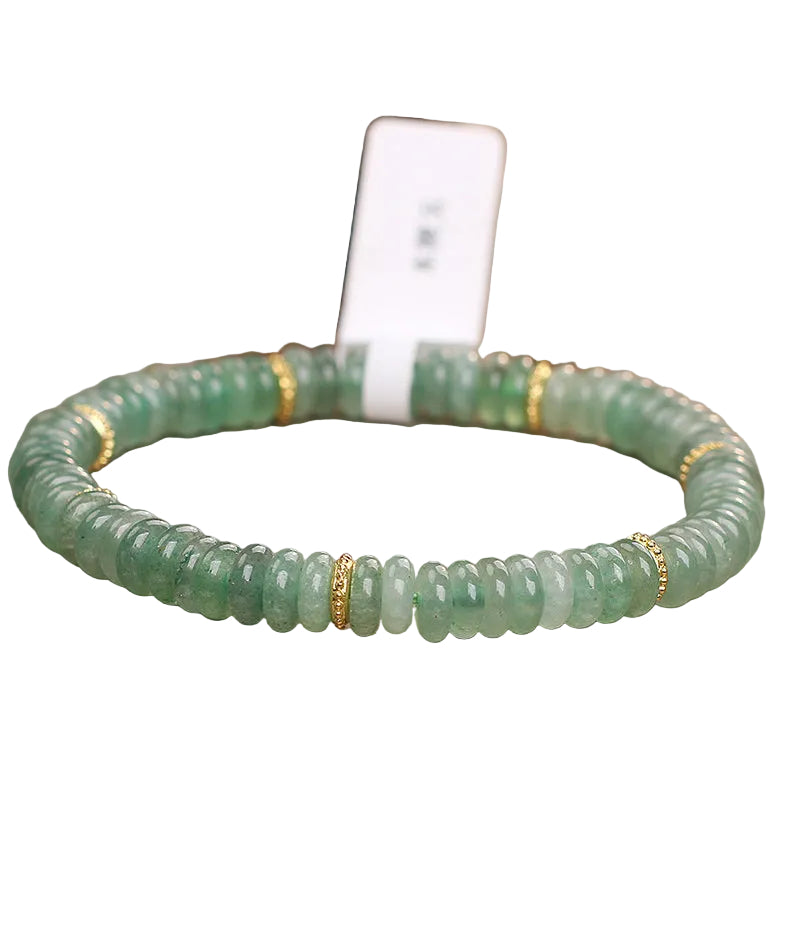Bracelet Femme Style Perles Boulier Vert 0