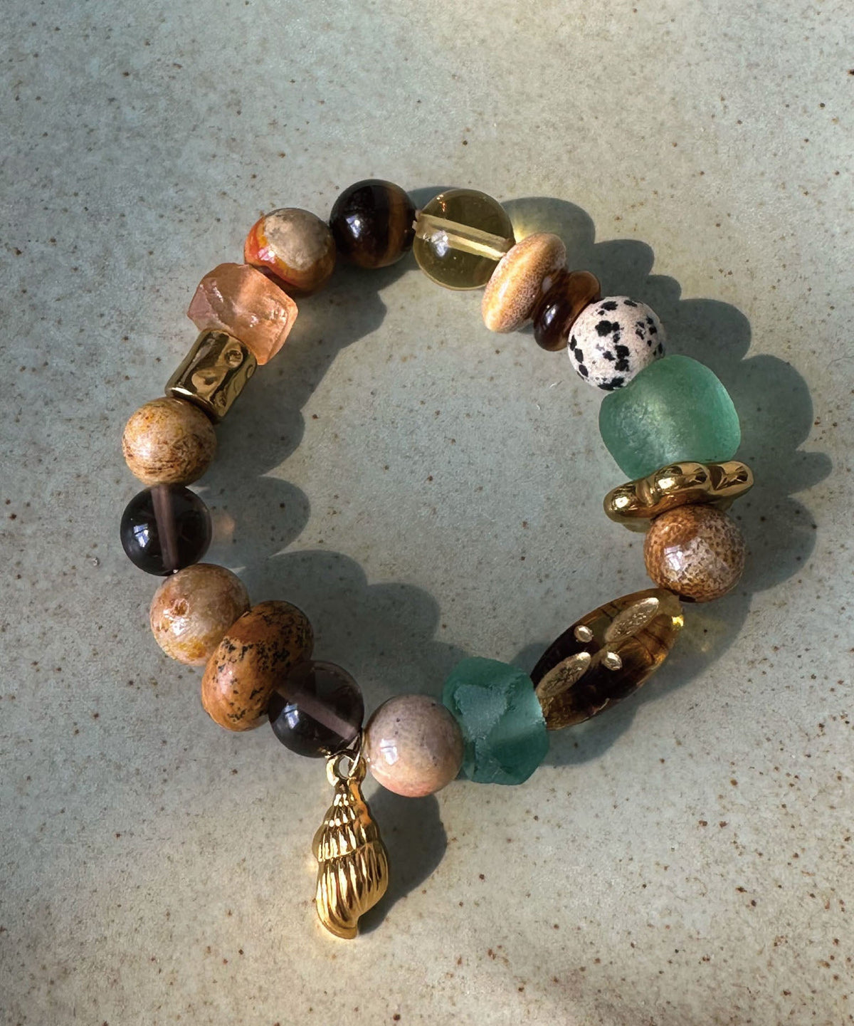 Bracelet Femme Style Vintage Perles Naturelles 4