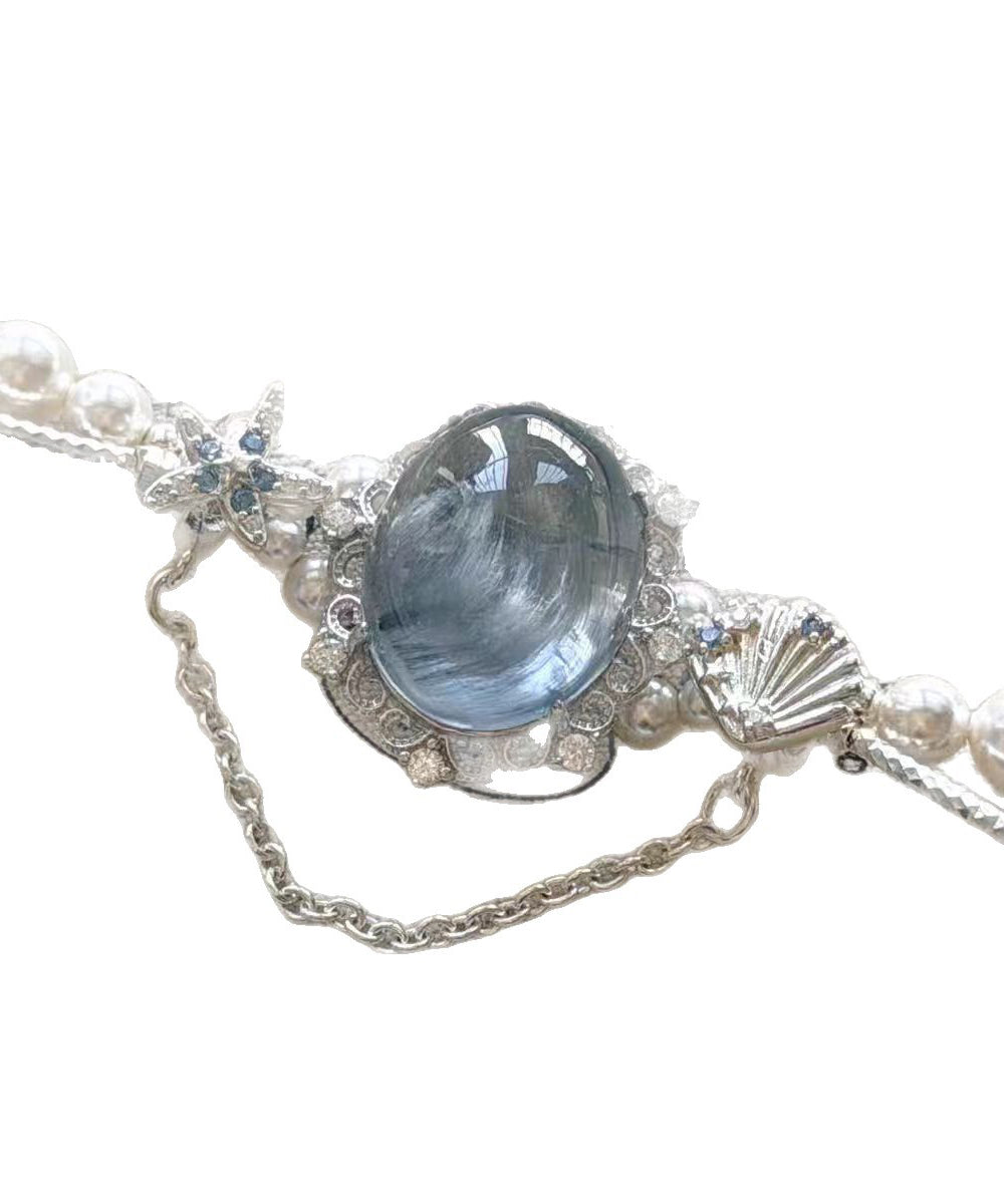Bracelet Femme à Breloques Style Perles de Pierre 4