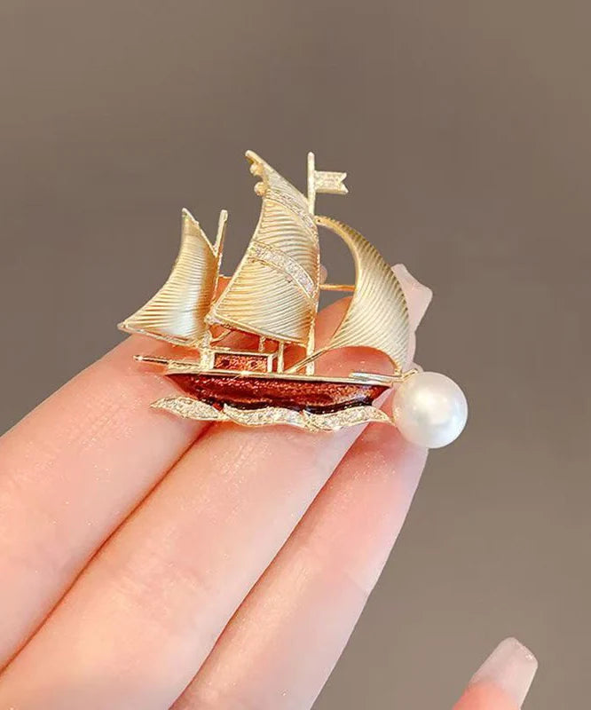 Broche Femme Tendance Voile Élégant pour Vêtement 3