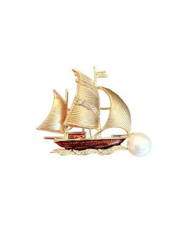Broche Femme Tendance Voile Élégant pour Vêtement 4